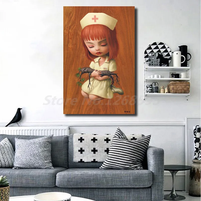Постеры на холсте Mark Ryden Tree Show Nurse Sue HD с принтами настенная живопись декоративная