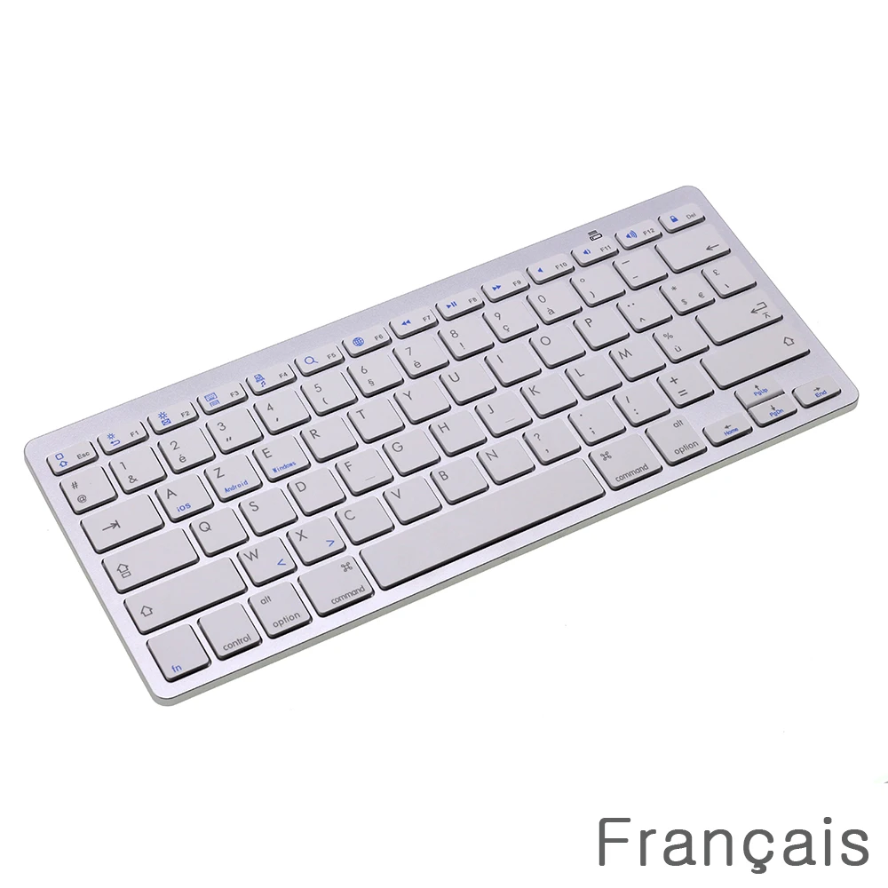 Мини клавиатура AZERTY для Apple iPad Pro Air планшетов с Bluetooth беспроводная ноутбука Macbook