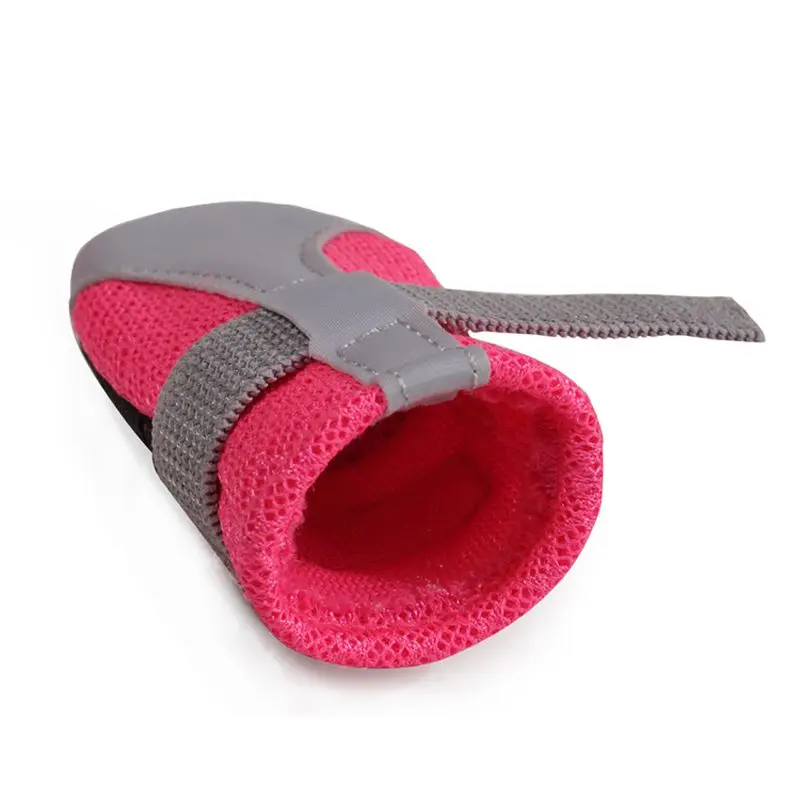 Дышащая обувь для собак лета сетчатая с мягкой подошвой эластичная щенков