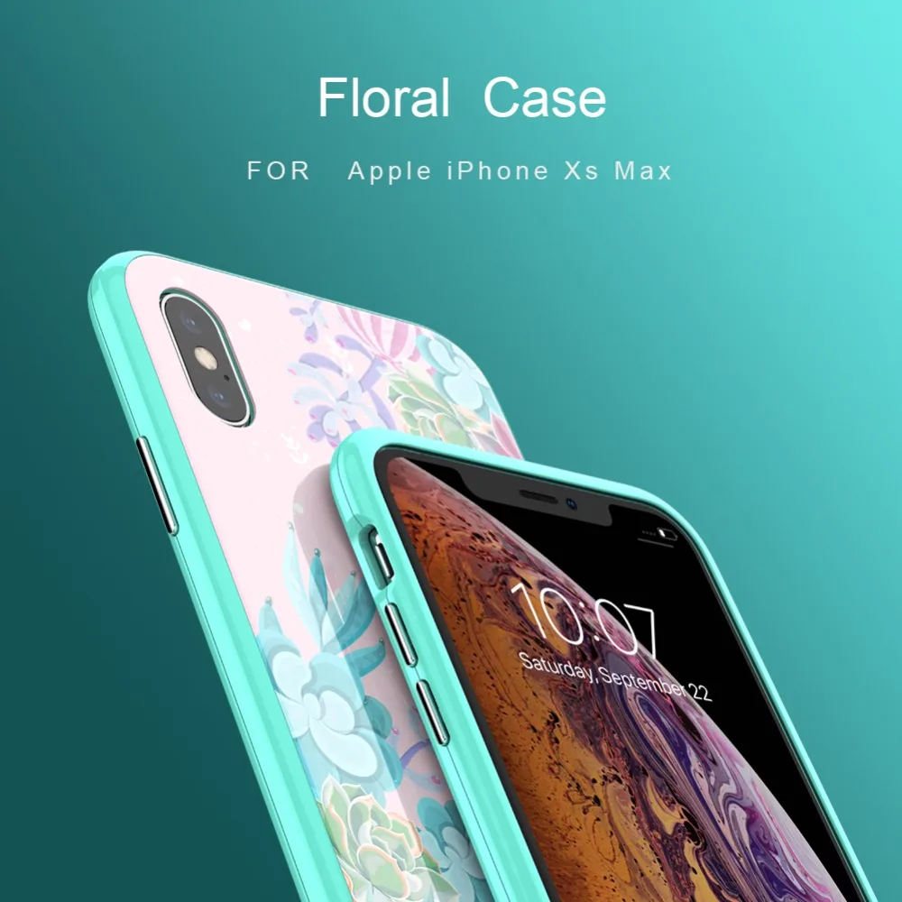 Nillkin Magnetic Case For iPhone XS Max Magnet for iPhoneXS Bumper Clear Glass Cover Nilkin Phone | Мобильные телефоны и