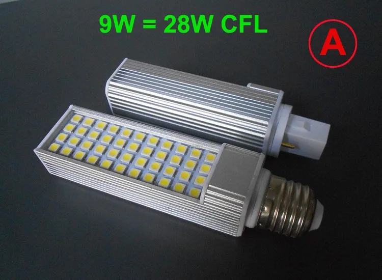 Светодиодная лампа с цоколем pl 5 Вт 7 9 10 11 12 13 14 SMD5730 5630 5050 2835|Светодиодные лампы и