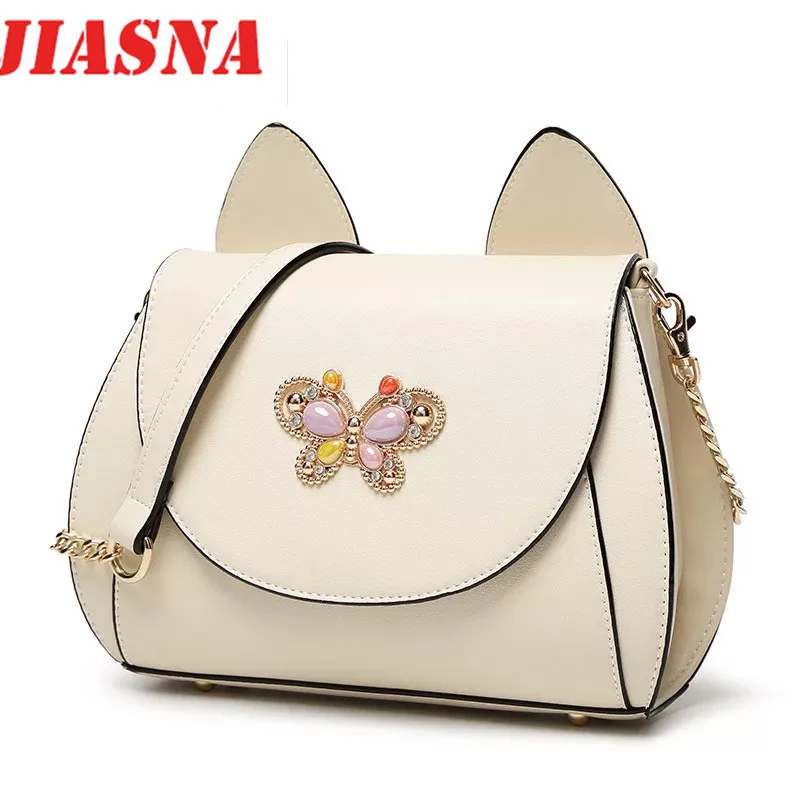 JIASNA Новый Женский PU Мягкий Высокое Качество Сумка Япония и корейский Стиль