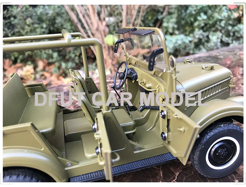 1:18 модель игрушечного автомобиля из сплава, GAZ-69 детских игрушечных машин, оригинальные авторизованные подлинные детские игрушки, подарок