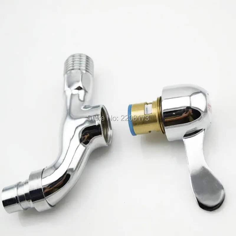Хромированный смеситель из цинкового сплава для стиральной машины 1 шт.|washing machine