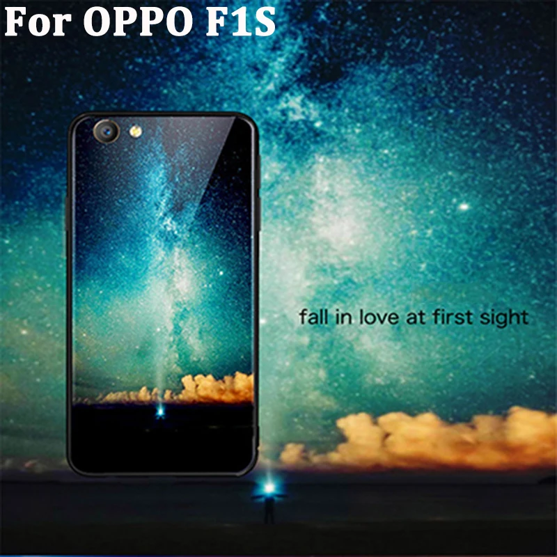 Модный защитный чехол из закаленного стекла для OPPO F1S F1 S OPPOF1S fundas | Мобильные