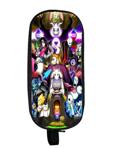 Undertale» для маленьких мальчиков и девочек пенал с героями мультфильмов сумка школьные сумки для детей школьный пенал детская сумочка для девочек кошелек подарки