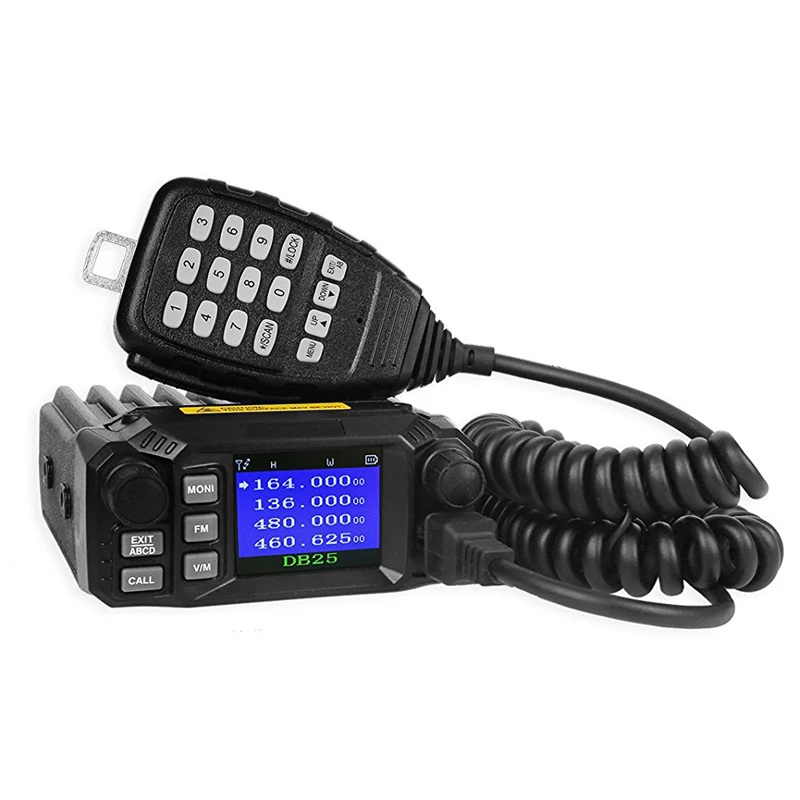 QYT мини Автомобильная Мобильная рация KT-8900D kt8900d FM двухстороннее радио VHF UHF двухдиапазонный цветной ЖК-дисплей 200 канальный четырехканальный режим ожидания