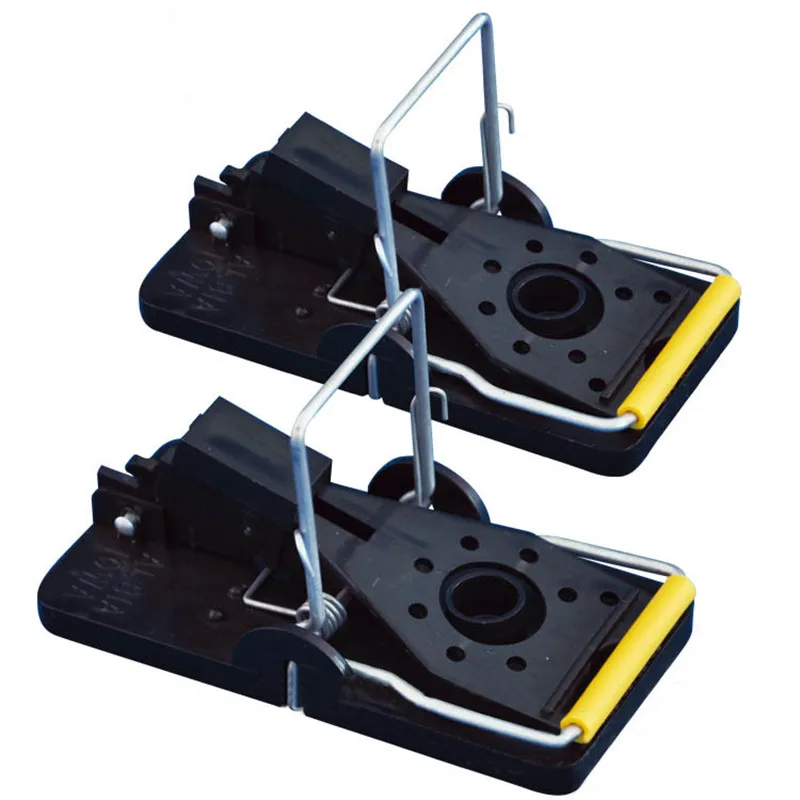 Ловушка для мыши многоразовая черная ловушка борьбы с вредителями ловли