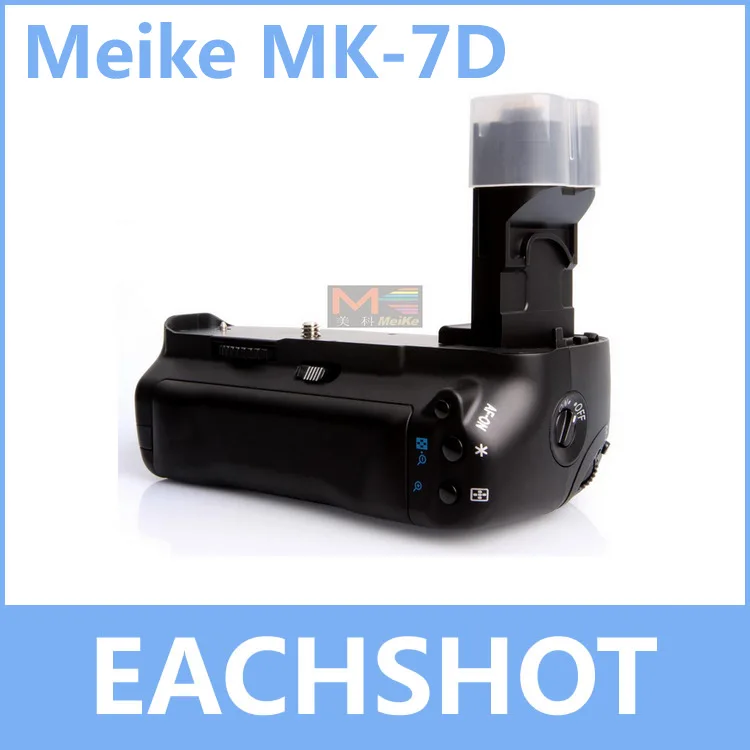 

MeiKe MK-7D, BG-E7 Battery Grip for Canon EOS 7D LP-E6 Replace BG-E7 Free Shipping