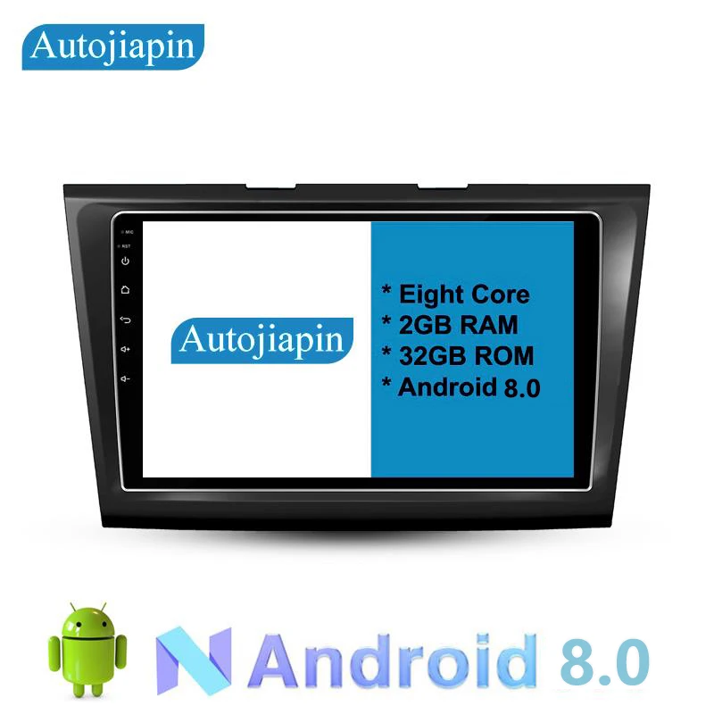 AUTOJIAPIN 9 &quotВосьмиядерный Android 8 0 2G ram 1024*600 автомобильный навигационный плеер для FORD