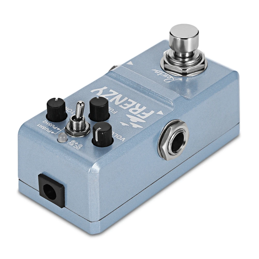 LN-322 гитарные эффекты Классическая педаль эффектов Fuzz Looper для гитары True Bypass дизайн минимизирует потерю тона