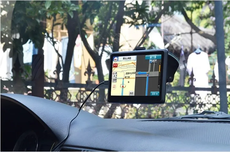 7 Дюймов Авто GPS Навигации Сб Nav WinCE 6.0 FM multi языки Навигатор Карты Для