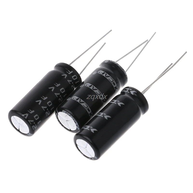 6x 2.7V 10F Cylindrical Ultra Super Farad Capacitor High Power Supercap 10x26mm Whosale&Dropship| |