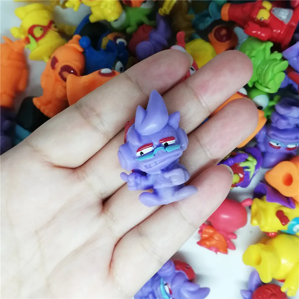 Экшн фигурки аниме Superzings zomling игрушечные животные куклы 3 см резиновая модель