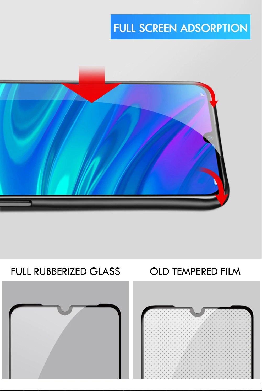 2 шт Защита экрана для huawei P Smart анти-Взрывная Защитная стеклянная пленка для huawei P Smart Plus 2.5D закаленное стекло