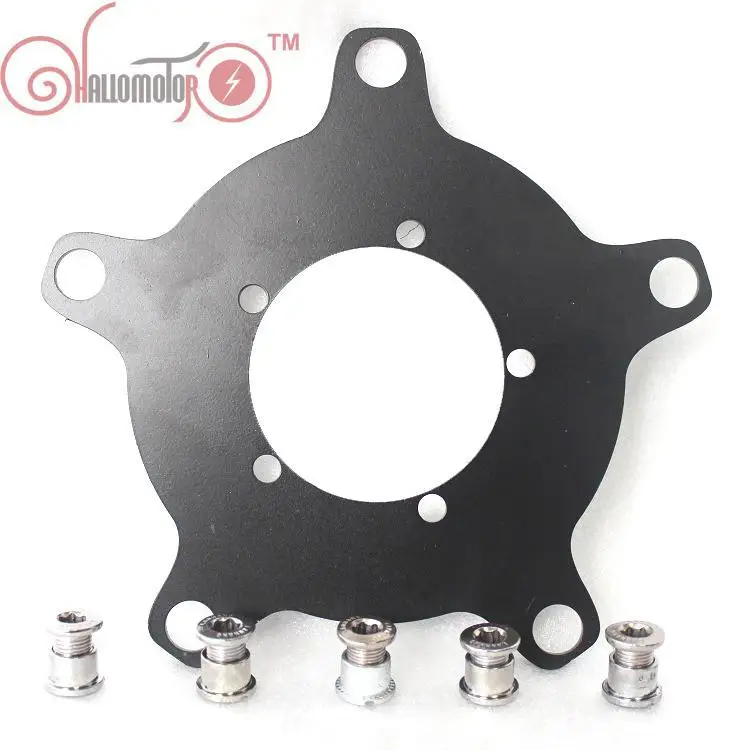RisunMotor 130 BCD Звездочка цепь с пауком кольцо-адаптер для 8fun Bafang BBS01/BBS02 комплекты