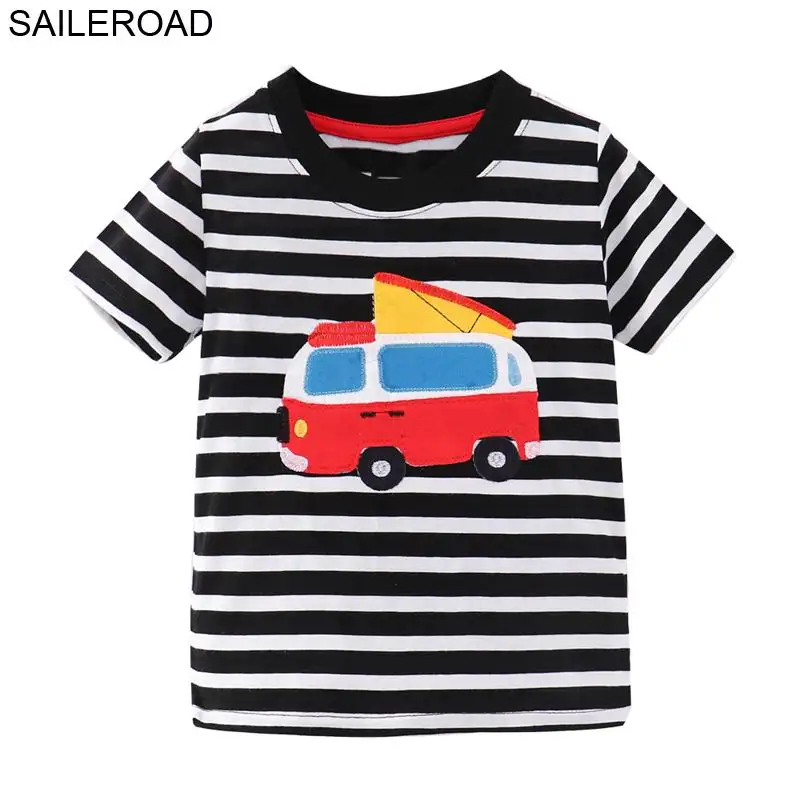 2562 same picture SAILEROAD 2-7 Т Мультфильм Животных Тигр Детские Дети Мальчик Футболка С Коротким Рукавом для Моды Лето Дети Мальчики Девочки Топы Тис Одежда - Цвет: 2562 same picture