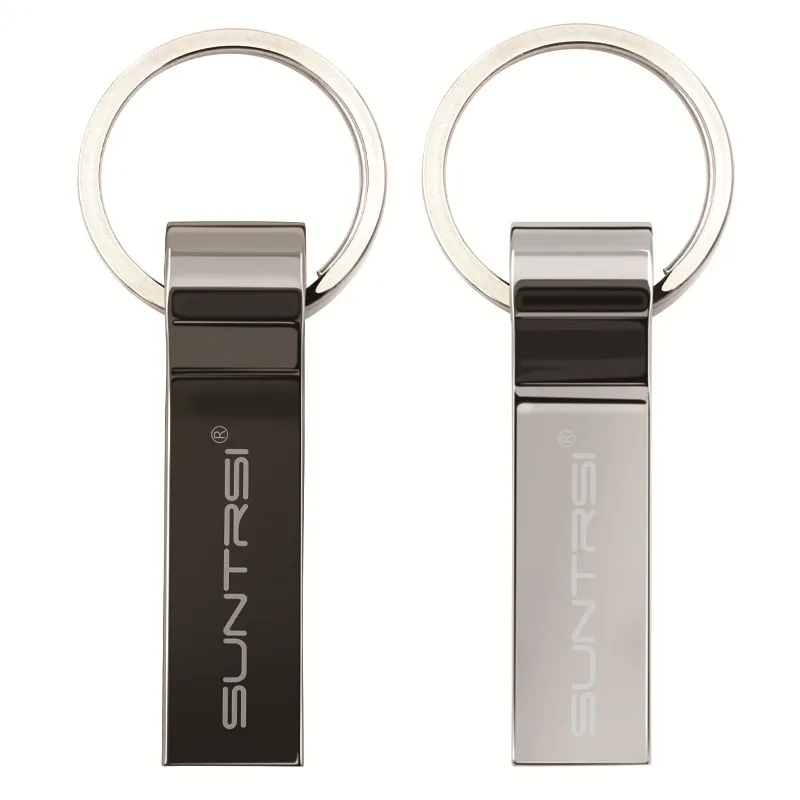 Suntrsi USB флэш накопитель 4 ГБ 8 16 металлический Флешка реальная емкость 32 Гб 64