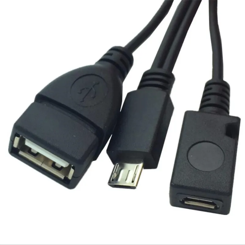 

Micro USB Host OTG Cable with USB Power forNOTE 3/NOTE 4 of Samsung 25/15CM