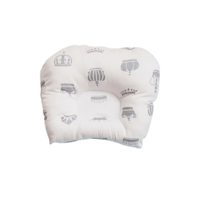 New Cotton Baby Head Shaping Nursing Pillow Protection From Flat Head Breathable Infant Cartoon Pillows