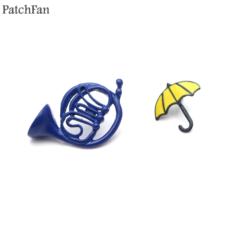 Patchfan How I Met ваша мама HIMYM цинковые значки в виде галстука рюкзак одежда броши для мужчин и женщин украшение на шляпку для значков медалей A0967