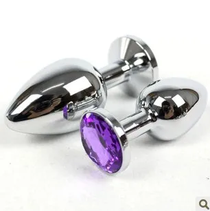 Горячая Распродажа Металлические анальные игрушки пробка из нержавеющей стали