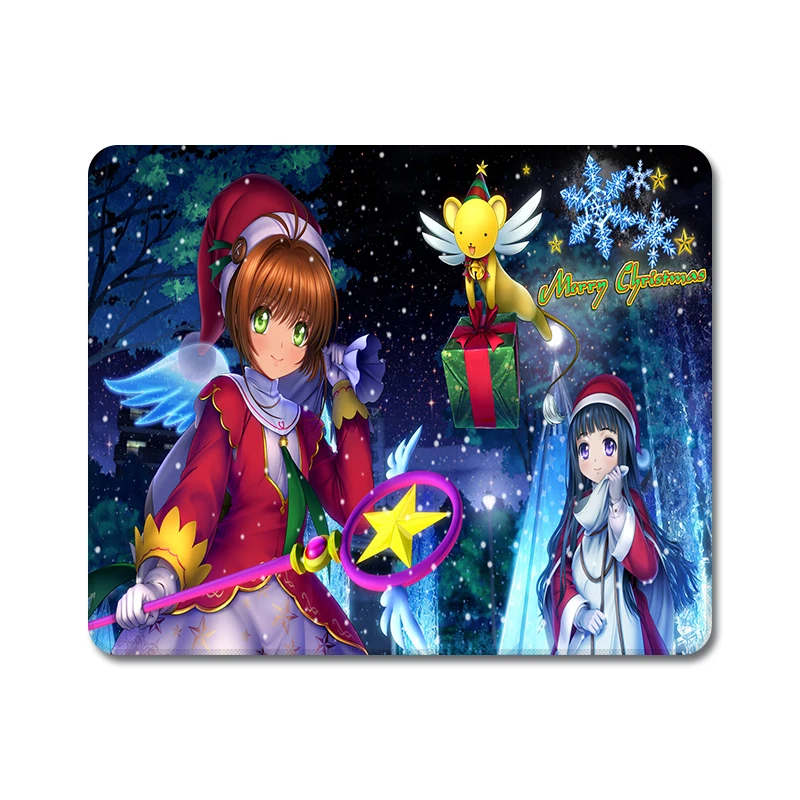 Cardcaptor Sakura японский аниме натуральный резиновый коврик для мыши ноутбука