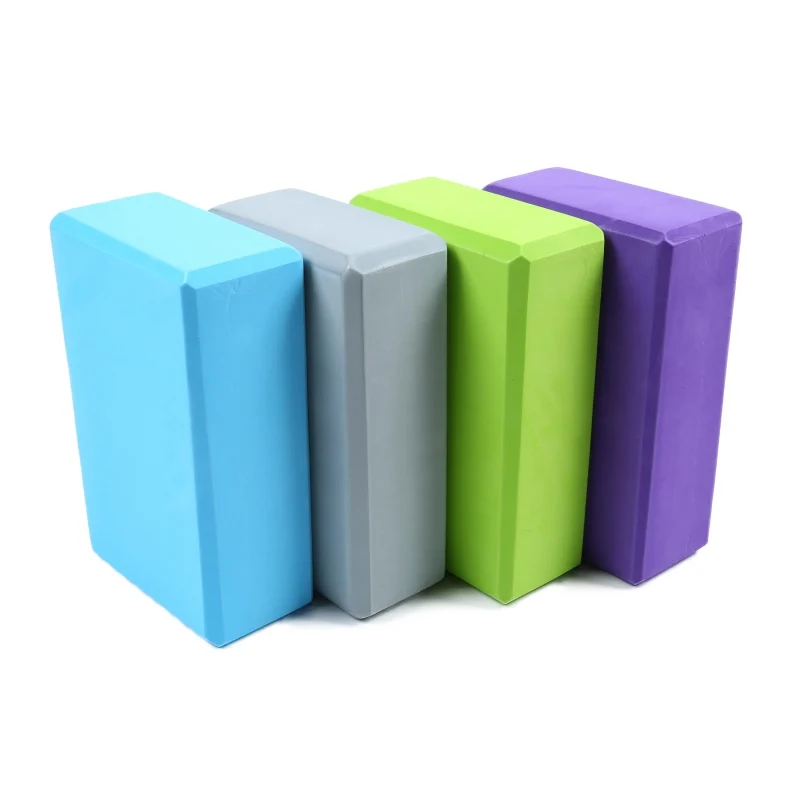 1 шт. Пилатес блок йоги EVA кирпич спортивный тренажерный зал пены растяжения