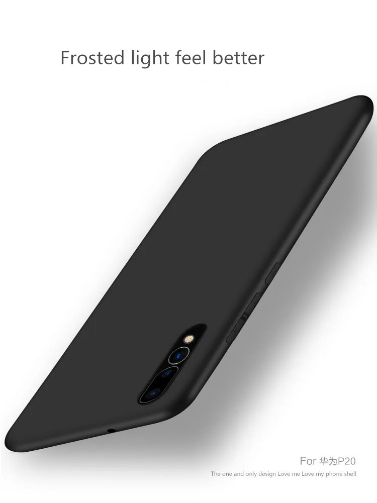 Для Huawei P20 Lite Pro Case амортизация Мягкие TPU Черный Защитная крышка Nova plus 2 я S Plus |