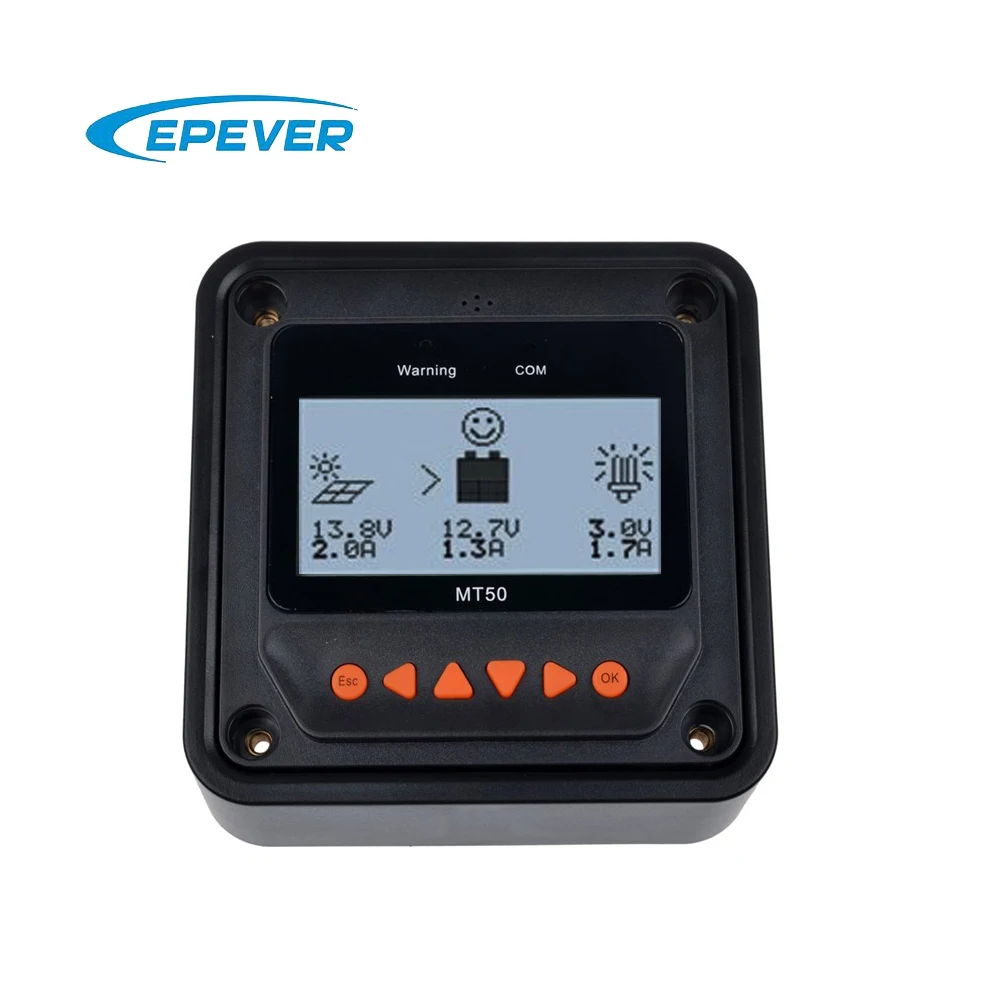 Контроллер EPEVER MT50 для солнечной батареи 1210AN 2210AN 3210AN 4210AN 1215BN 2215BN 3215BN 4215BN