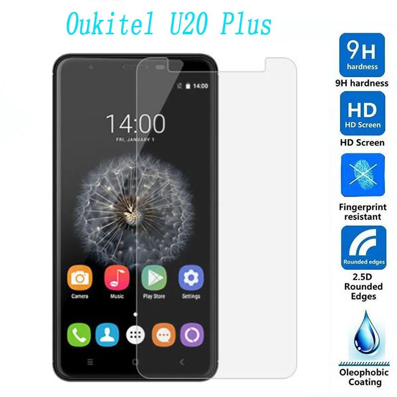 Ультратонкое закаленное стекло для смартфона Oukitel K6000 U20 Plus U16 U7 Max защита экрана