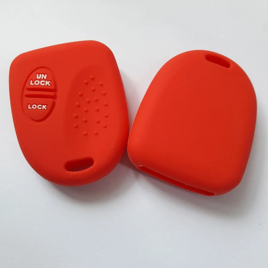 2 кнопки силиконовый пульт дистанционного управления брелок для ключей в виде
