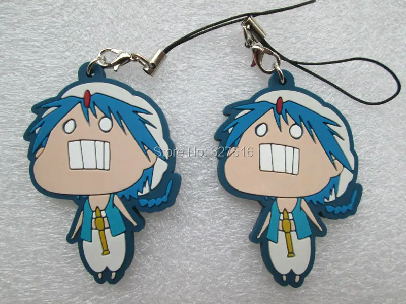 Аниме маги фигурки смеха реальные подвесные игрушки с ремешком для телефона