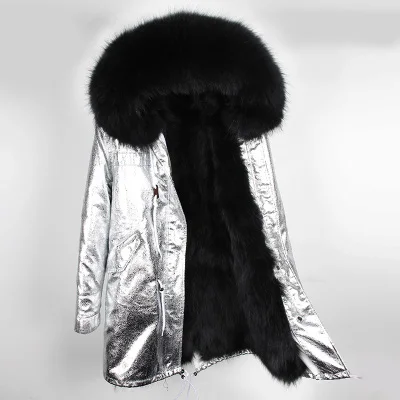 OFTBUY, зимняя куртка, Женское пальто с натуральным мехом, длинная парка, верхняя одежда, парки, натуральный мех енота, воротник, капюшон, Лисий мех, куртка, уличная одежда