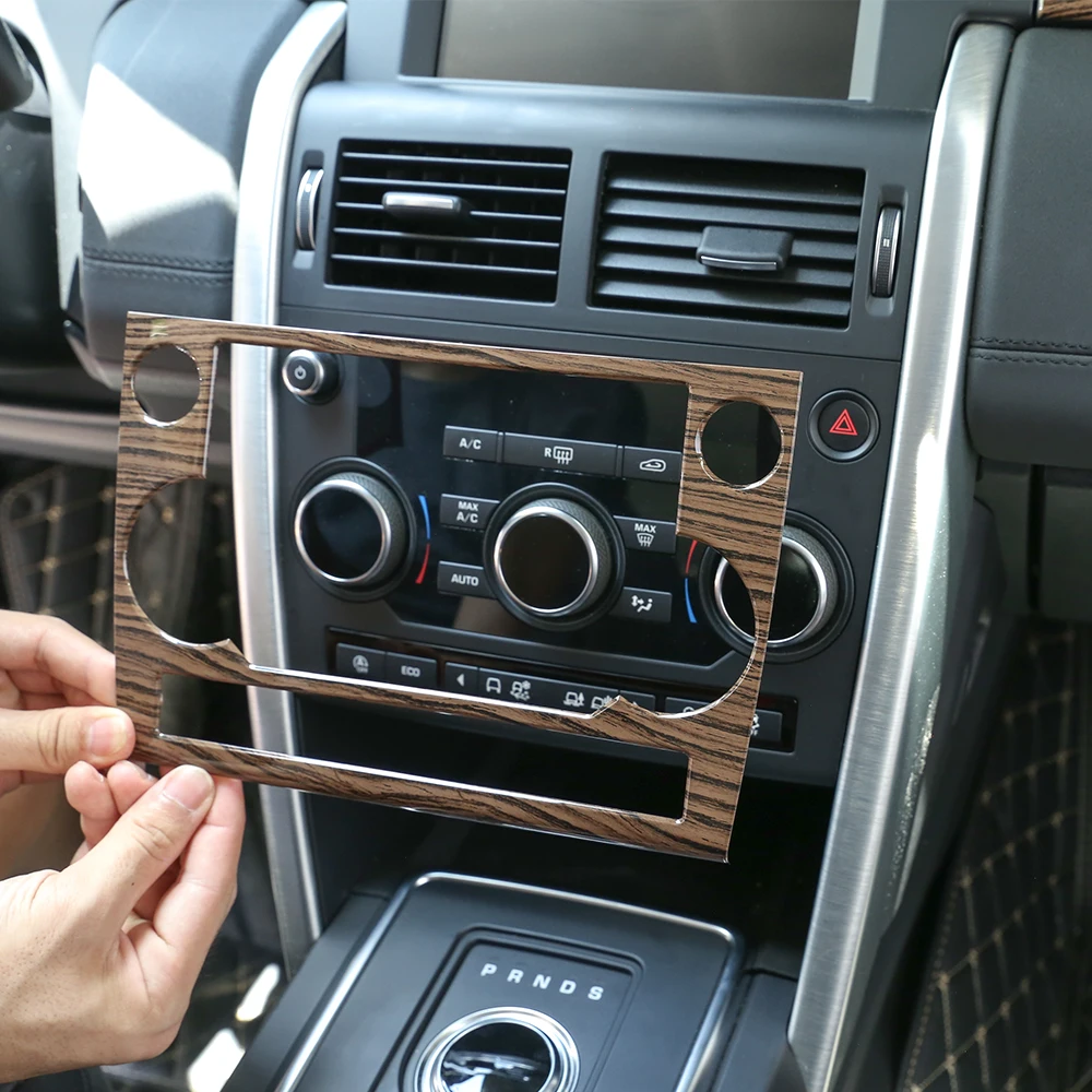 1 Pcs For Land Rover Discovery Sport 2015-2018 Sands Wood Grain ABS Mode Button Box Frame Trim Car Accessories | Автомобили и