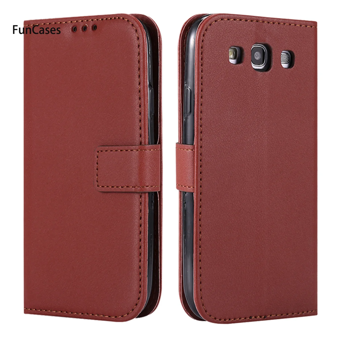 Роскошный чехол из искусственной кожи для samsung S3 силиконовая задняя крышка Celular PU
