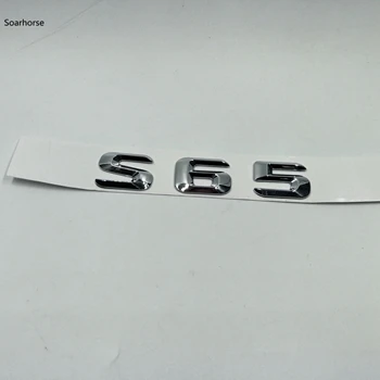 S65 Soarhorse для Mercedes Benz S Class W220 W221 S220 S250 S300 S320 S350 S420 S450 задние буквы эмблема значки логотип наклейка - Название цвета: S65