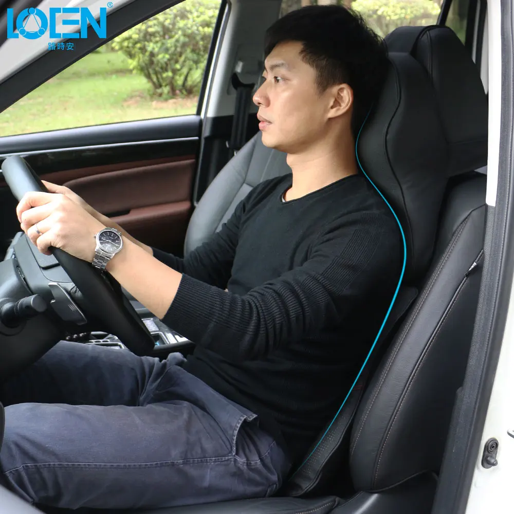 LOEN Кожаная подушка для автомобиля пространство пены памяти средства ухода за