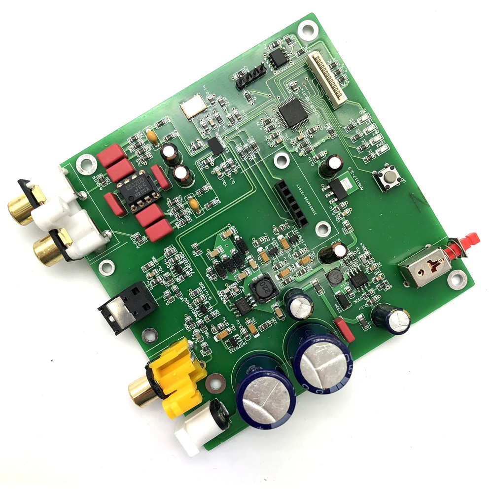 Lusya ES9038 Q2M ies DSD Декодер коаксиальный волоконный вход, DAC декодирующая плата для hifi усилитель аудио F7-003
