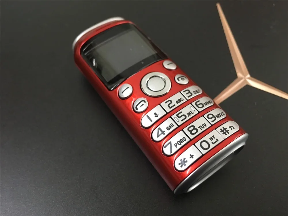 Разблокированный супер мини K8 маленький мобильный телефон с двумя sim-картами, Bluetooth, дозвон 1,0 дюймов, с ручками, мини телефон, MP3, маленький мобильный телефон