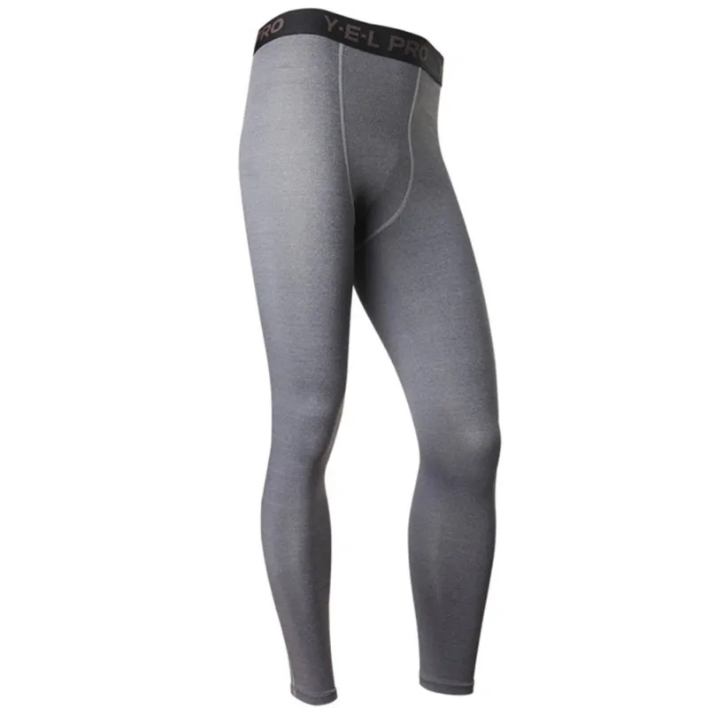 High Quality Compression Men's Sport pants Quick Dry Running sweatpants Sports Joggers Training Gym Fitness Tracksuits | Спорт и