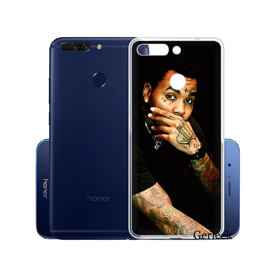 Phone Case Cover Kevin Gates For Huawei Honor 6A 7A 7C 7X 8X 8 9 10 Lite Play Soft TPU Cases | Мобильные телефоны и