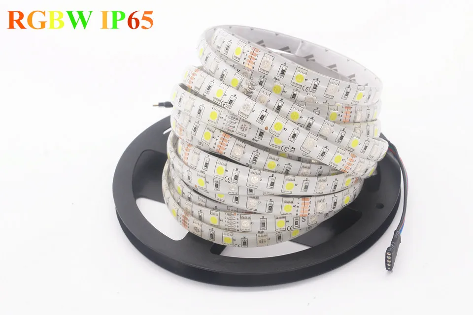 Светодиодный светильник 5050 DC12V 60 Светодиодный s/m 5 м/рулон гибкий светодиодный светильник RGB 5050 Светодиодная лента Водонепроницаемость-водонепроницаемая лента Fita