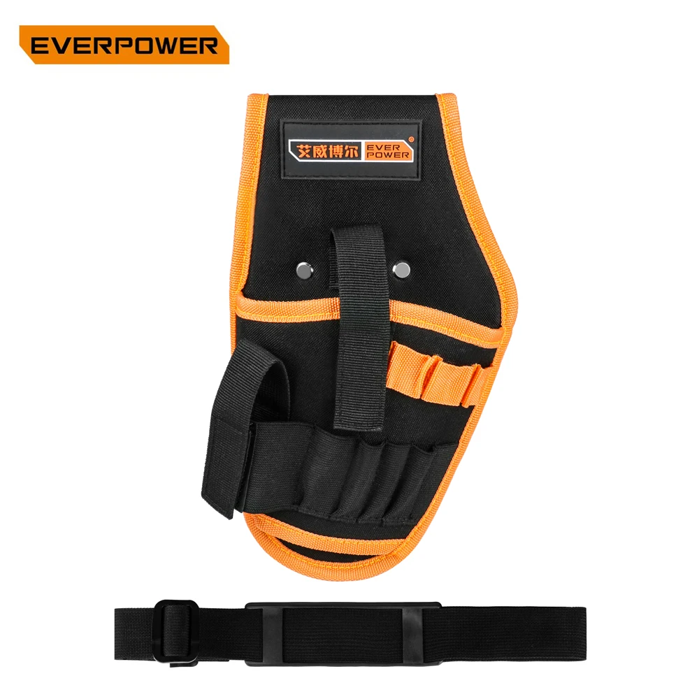 EVERPOWER тяжелой сверла кобуру аксессуар карманы и открытые петли для инструмента