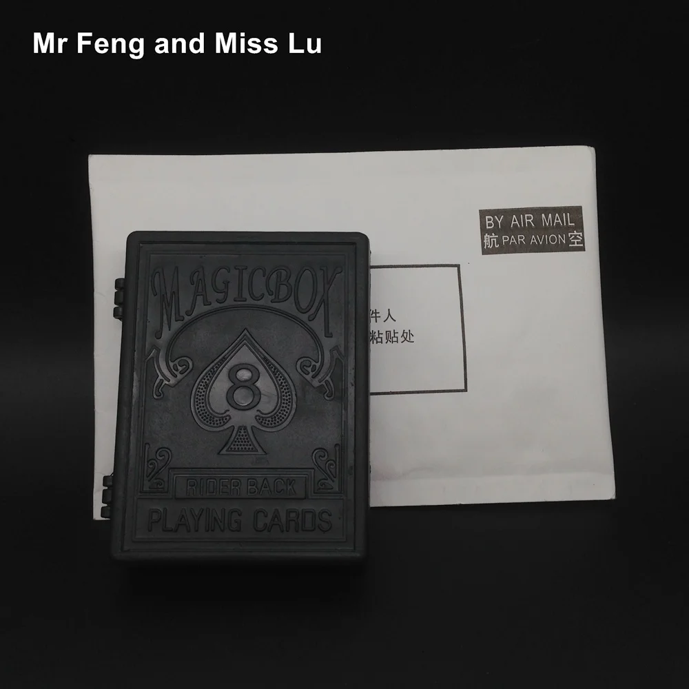 Black Magic Box Props Restore Playing Card Trick Game Children's Toys Kids Gifts | Игрушки и хобби