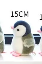 15cm 13 см Детские куклы мягкие игрушки милый мультфильм звук Пингвин маленькая мягкая игрушка мини плюшевые животные Brinquedo подарок на день рождения на автомобиль/кровать - Цвет: 15cm