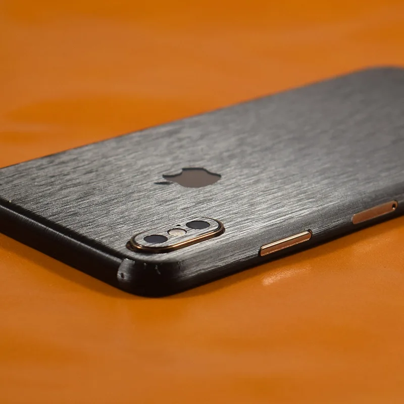 Металлическая матовая задняя пленка для Apple iPhone XS XSMAX X MAX декоративная Защитная