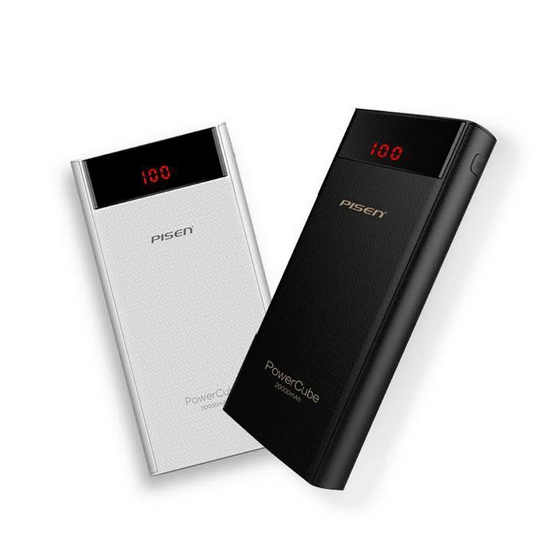 20000 мАч Внешний аккумулятор портативное зарядное устройство для Xiaomi iPhone Samsung Huawei