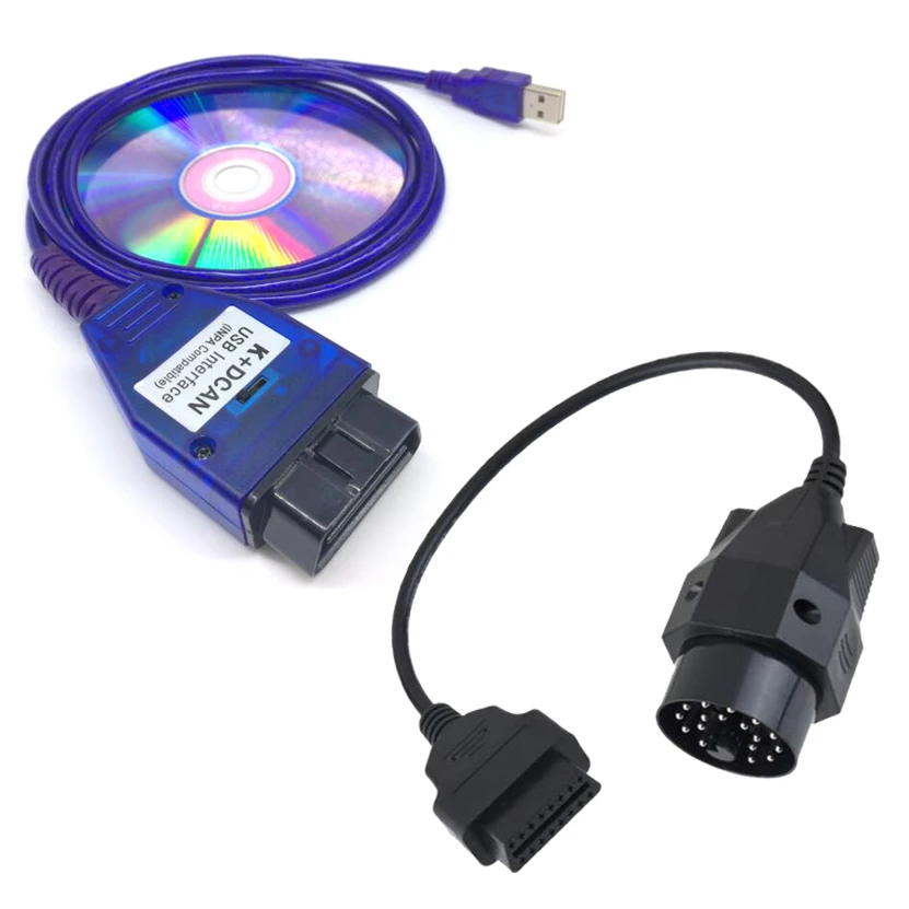INPA/Ediabas K + DCAN USB интерфейс FT232RL чип для bmw OBD может сканировать считыватель