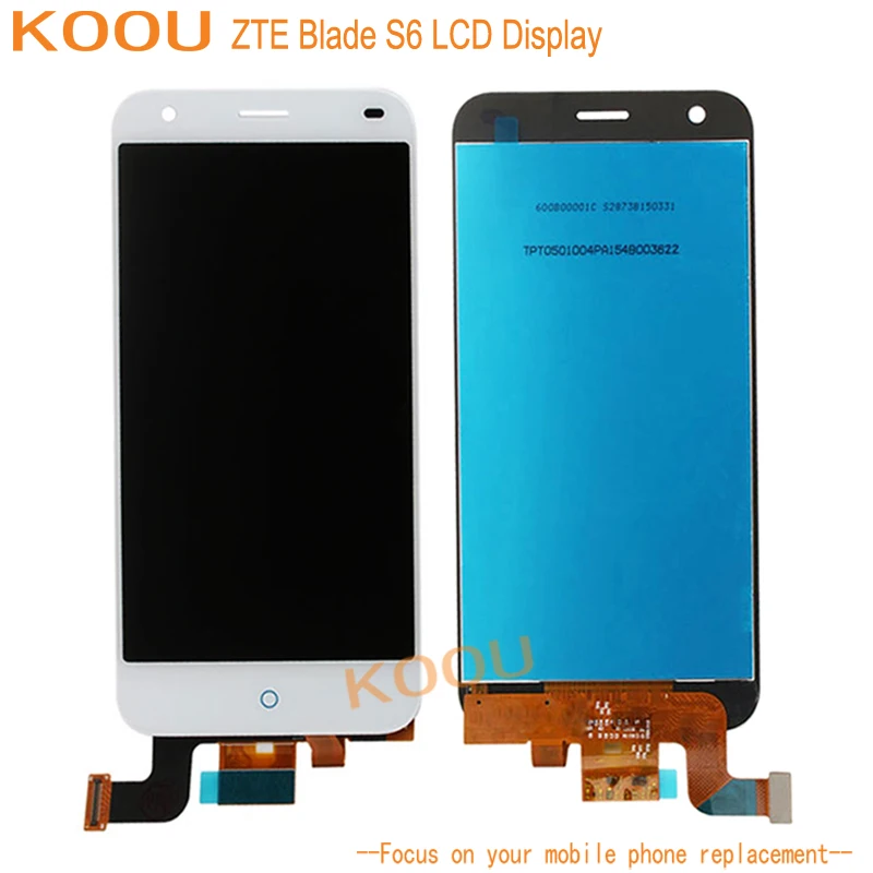 ЖК дисплей для мобильного телефона ZTE Blade S6 экран дигитайзер сборка замена
